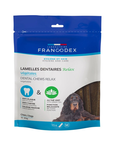 FRANCODEX RELAX kramtomosios juostelės šunims vidutinės
