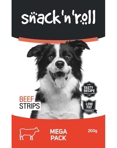 SNACK & ROLL Jautienos juostelės 200 g