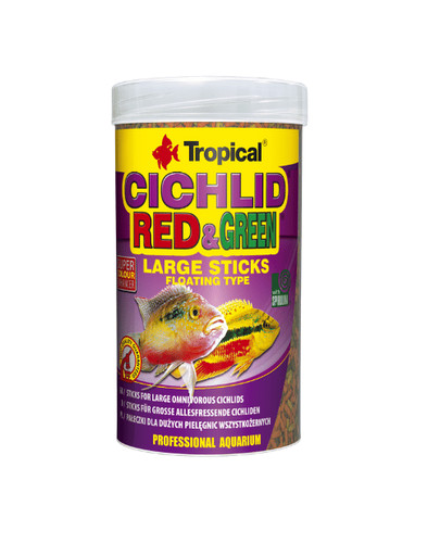 TROPICAL Cichlid omnivore big pellet 250 ml (90 g)