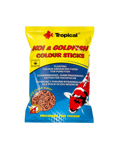 Tropical žuvų maistas Koi And Goldfish Colour 1000 ml / 90 g