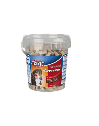 Trixie Happy Hearts minkšti skanėstai šunims 500 g