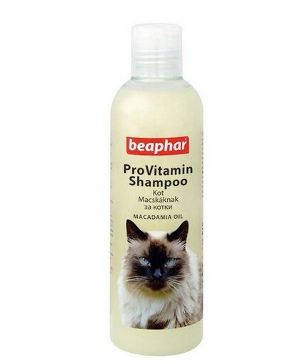 BEAPHAR šampūnas su makadamijų aliejumi katėms 50 ml