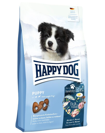 HAPPY DOG Supreme Fit&Vital Puppy 10 kg šuniukams
