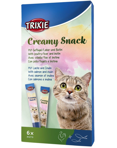 Trixie Creamy Snacks skanėstai katėms 6 vnt.