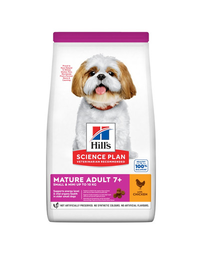 HILL'S Science Plan Canine Mature Adult 7+ Small & Mini su vištiena 6 kg