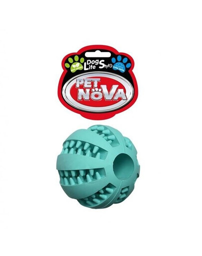PET NOVA DOG LIFE STYLE Superdental Baseball 5cm mėtų spalvos, mėtų skonio