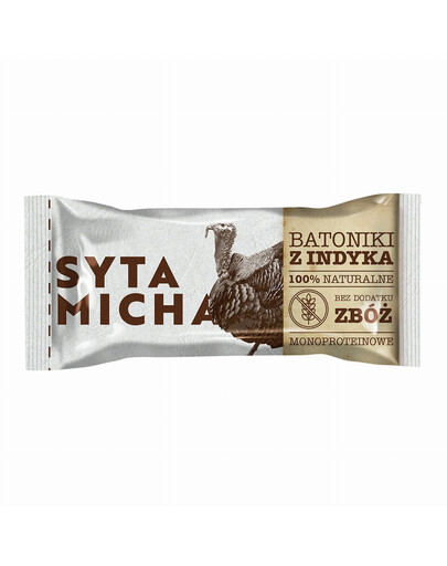 SYTA MICHA kalakutienos batonėliai šunims 25g