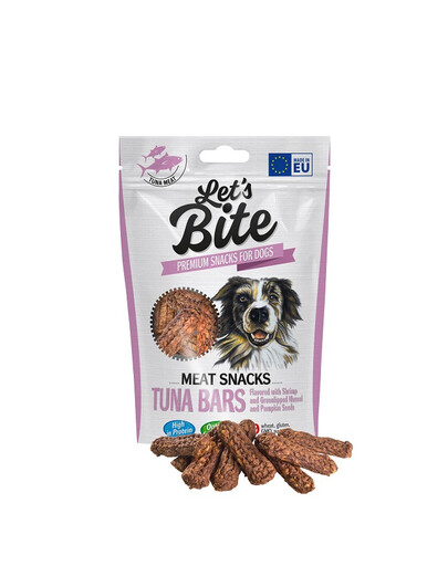 BRIT Batonėliai Let's Bite Meat Snacks 80g tuno batonėliai