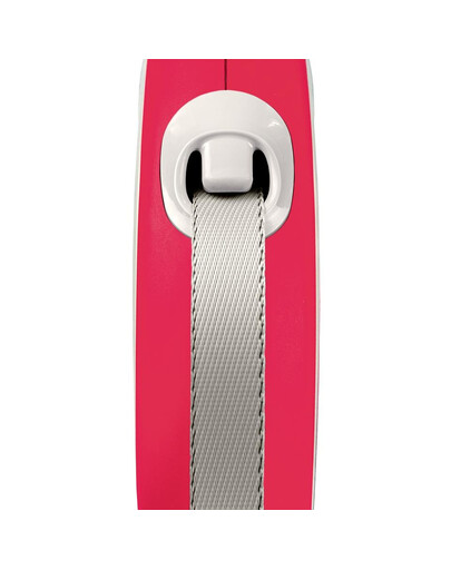 FLEXI New Comfort L Tape 8 m red automatinis pavadėlis