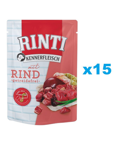 RINTI Kennerfleisch jautienos paketėlis 15 x 400 g