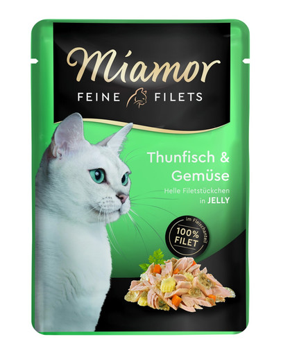MIAMOR Feine  Filets tunas su daržovėmis 100 g paketėlis