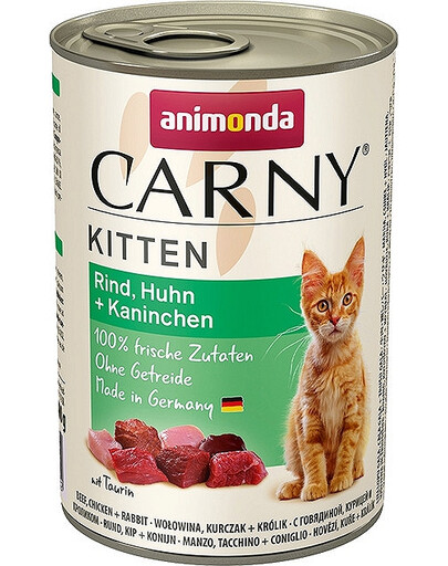 ANIMONDA Carny Kitten skardinėje 400g