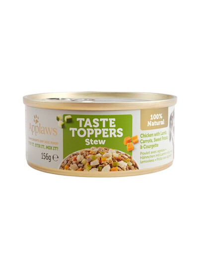 APPLAWS Taste Toppers Vištienos, ėrienos ir morkų troškinys 6x156g
