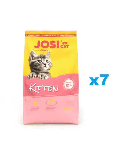 JOSERA JosiCat Kitten 7x650 g sausas kačių ėdalas