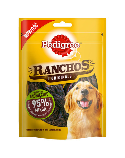 PEDIGREE Ranchos Originals 8x70g -šunų skanėstai su aviena