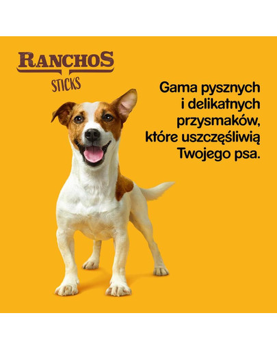PEDIGREE Ranchos Sticks 60 g vištienos kepenėlių skanėstai šunims