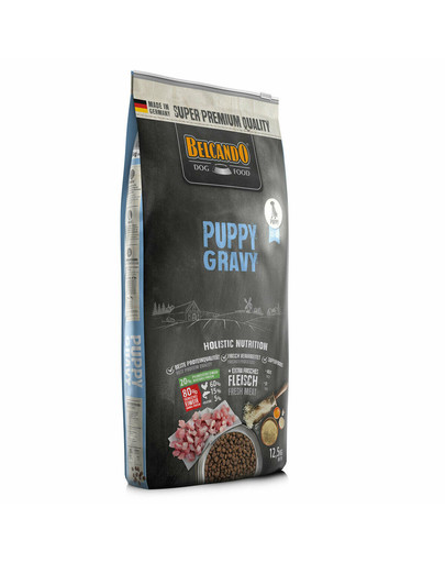 BELCANDO Puppy Gravy 12.5 kg sausas maistas šuniukams iki 4 mėnesių amžiaus