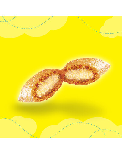 DREAMIES Mega Box 350g Kačių skanėstas su gardžiu sūriu