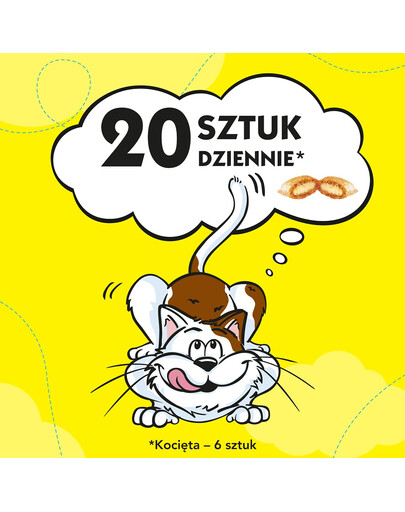 DREAMIES Mega Box 350g Kačių skanėstas su gardžiu sūriu