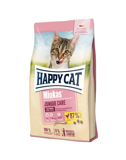 HAPPY CAT Minkas Junior Care vištiena10 kg