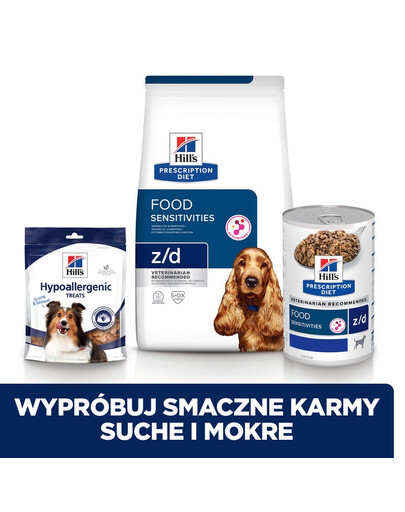 HILL'S Prescription Diet Canine z/d 370 g netoleruojantiems maisto