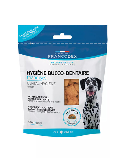 FRANCODEX Šuniukų ir šunų skanėstas - burnos higiena 75 g