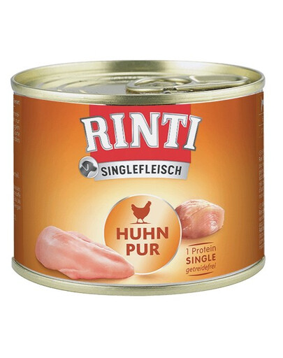 RINTI Singlefleisch Chicken Pure 24x185 g monoproteinų vištiena