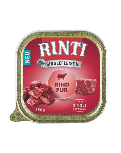 RINTI Singlefleisch Beef su jautiena 10x150g