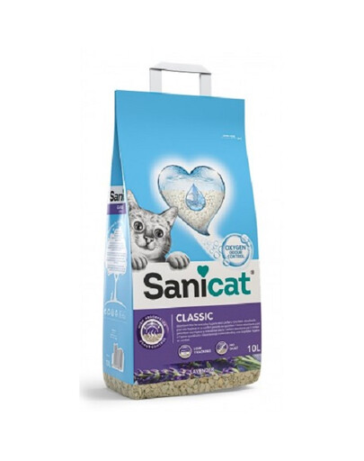 SANICAT Classic Lavender 10l levandų kraikas