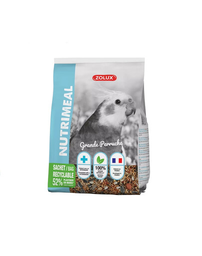 ZOLUX NUTRIMEAL 3 mišinys didelėms papūgoms 800 g