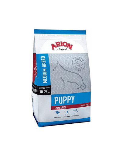 ARION Original Puppy Medium Lamb & Rice 12 kg