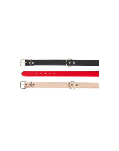 Trixie Basic antkaklis ( L ) 45 - 54 cm / 22 mm juodas