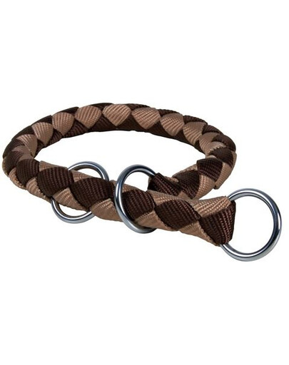 Trixie smaugiantis antkaklis "Cavo" 39 - 45 cm /  12 mm rudas - smėlinis