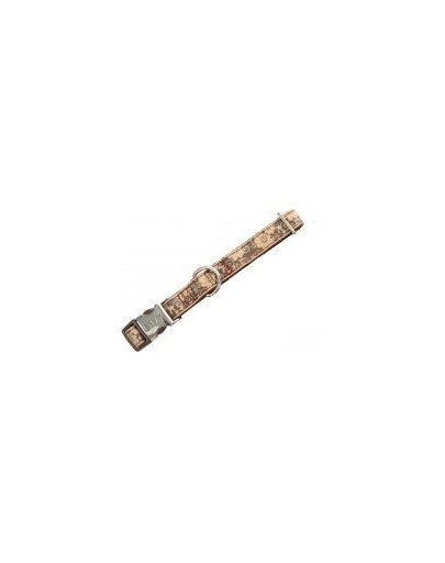 Zolux Envy reguliuojamas antkaklis Flora 10 mm - rudas