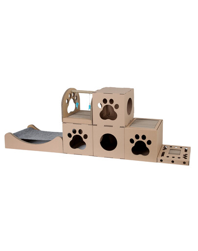 CARTON+ PETS Kartoninis kačių draskymo postas Tom