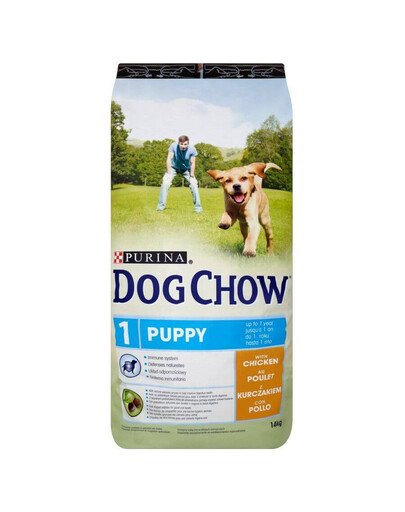 Purina Dog Chow Puppy su vištiena 14 kg