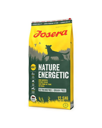 JOSERA Nature Energetic 12,5kg suaugusiems aktyviems šunims