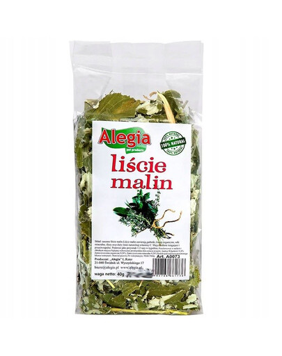 ALEGIA Aviečių lapai graužikams ir triušiams 40g