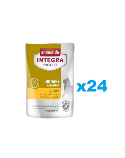 ANIMONDA Integra Protect Urinary Struvit with Chicken 24x85 g su vištiena