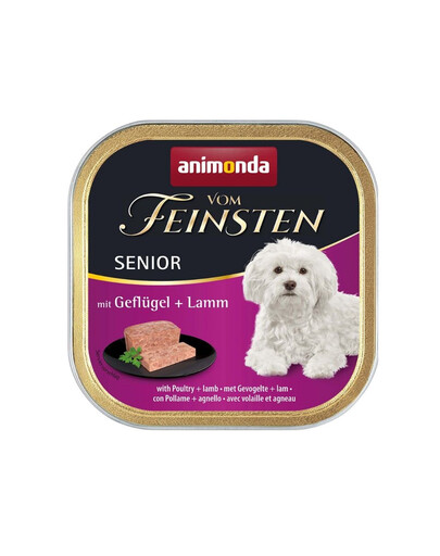 ANIMONDA Paštika pro psy  vom Feinsten Senior drůběž a jehněčí 150 g