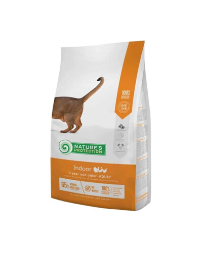 NATURE'S PROTECTION SUAUGUSIŲ KAČIŲ SAUSAS PAŠARAS SU PAUKŠTIENA 2kg