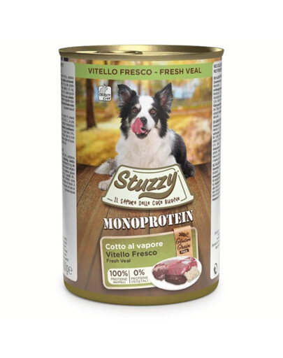 Stuzzy Monoprotein Veal - su veršiena 0.4 kg