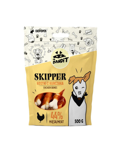 MR. BANDIT Skipper vištienos kubeliai šunims 500 g