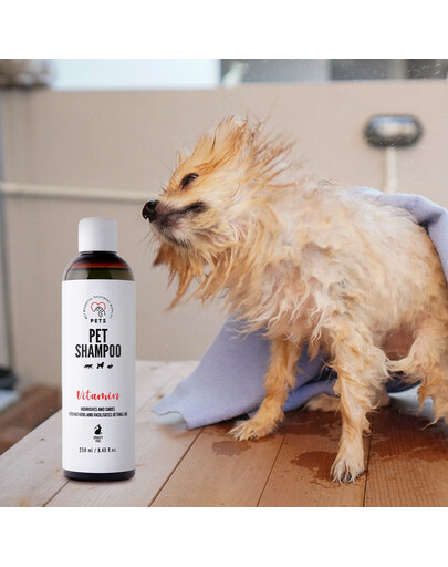 PETS Shampoo Vitamin trumpų plaukų šampūnas 250 ml