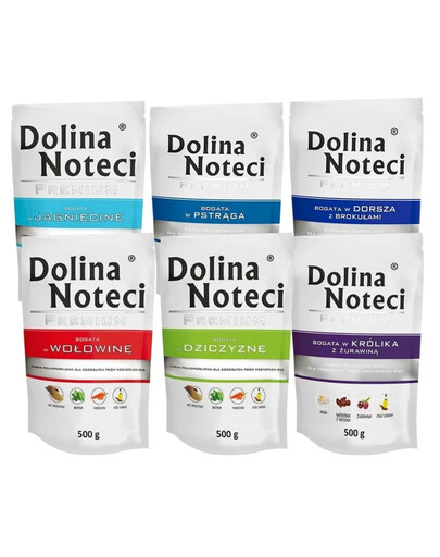 DOLINA NOTECI Premium Skonių mišinys 30x500g, be paukštienos