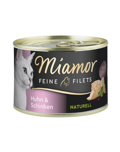MIAMOR Feline Filets vištiena su kumpiu savame padaže 156 g