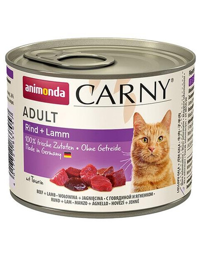 ANIMONDA Carny suaugusių kačių ėdalas skardinė 200g