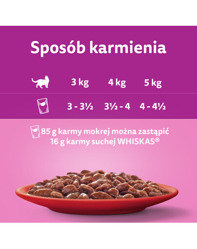 WHISKAS Adult saszetka 28x85g drėgnas pašaras suaugusioms katėms su jautiena