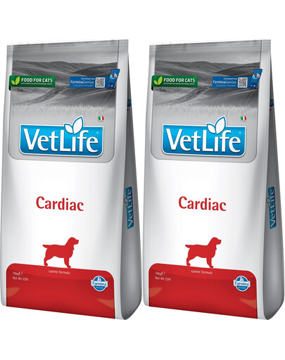 FARMINA Vet Life Dog Cardiac 10 kg 2 vnt