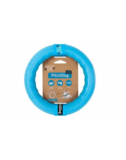 PULLER Pitch Dog blue 20` ring šunims mėlynas 20 cm